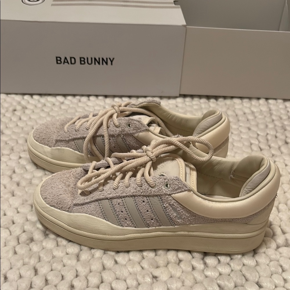 Adidas Cream BAD BUNNY sneakers (worn once)